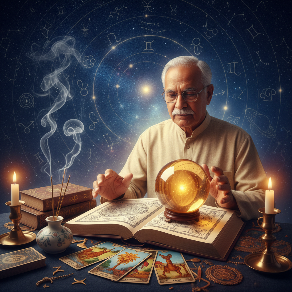 Mystical celestial imagery with spiritual light in New York cityscape