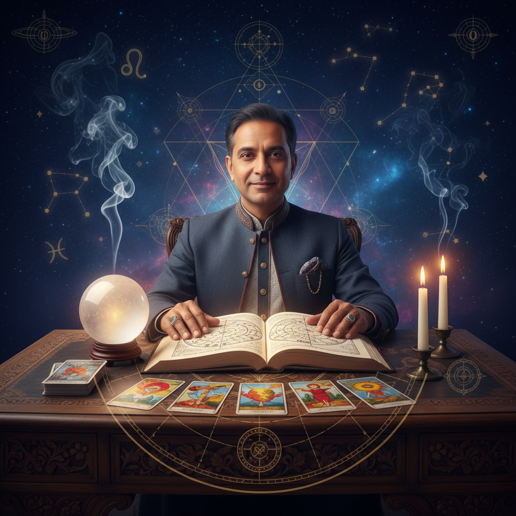 Mystical celestial image symbolizing love guidance astrology in New York City
