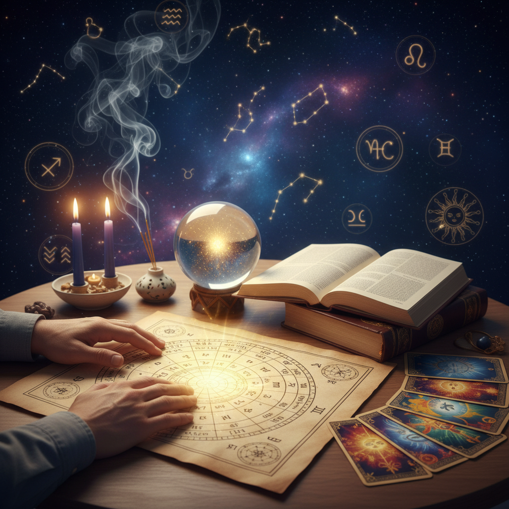 Connect with a Trusted Spiritual Reader New York NYC Mystical celestial image representing spiritual reading and healing in New York City