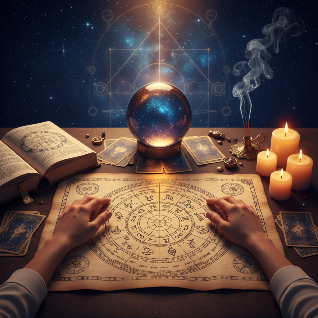 Vidente New York: Spiritual Guidance with Master Krish NYC Mystical celestial image representing spiritual guidance in New York City