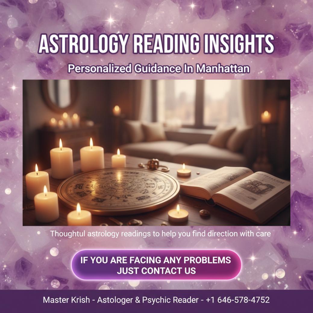 How Astrology Reading in Manhattan Can Offer Clarity Astrological chart and candles for astrology reading in Manhattan