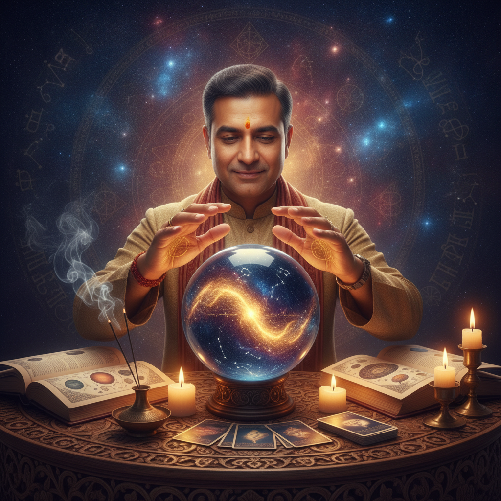 Master Krish psychic astrologer New York Aura Reading