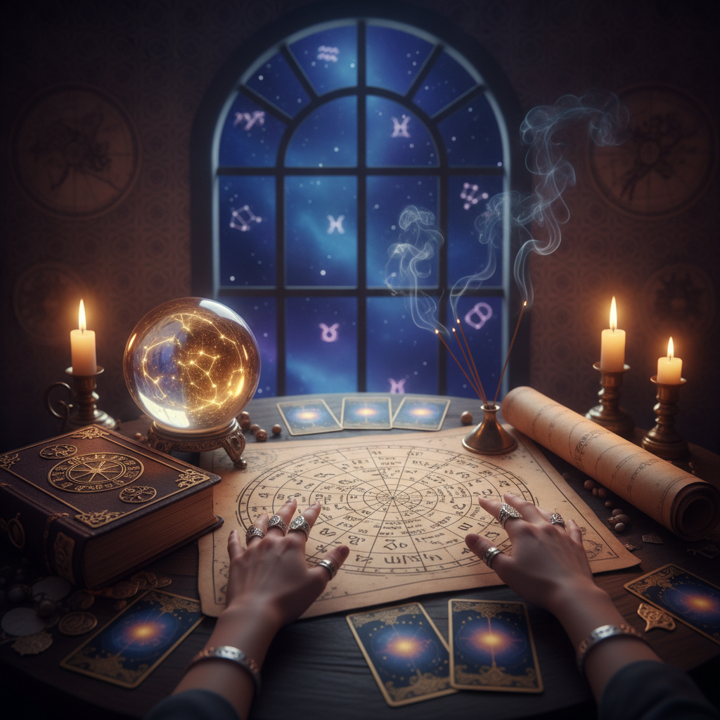 What Makes the Best Psychic in New York Authentic? Mystical celestial image symbolizing psychic energy in New York City
