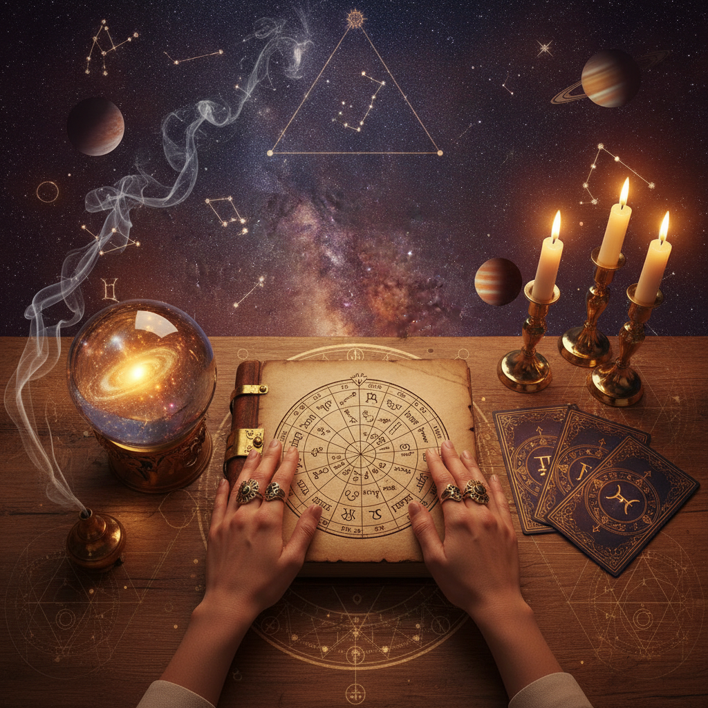Discover the Best Psychic in New York: Trust and Experience Matter Celestial mystical image representing psychic reading in New York City