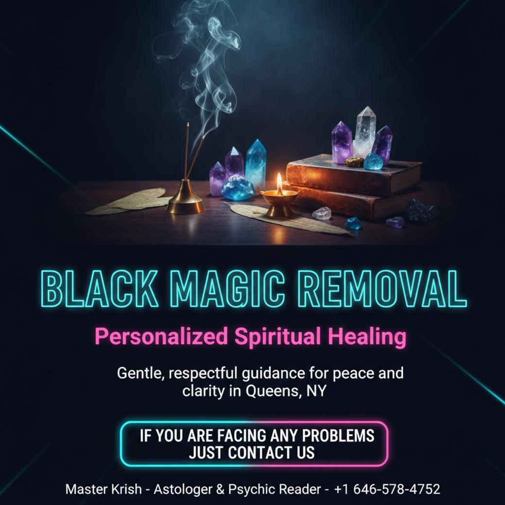 serene spiritual altar for black magic removal in Queens, NY