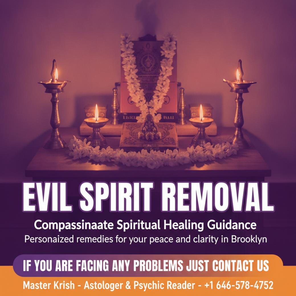 How Evil Spirit Removal Can Bring Peace in Brooklyn, NY Vedic spiritual altar with candles for evil spirit removal in Brooklyn
