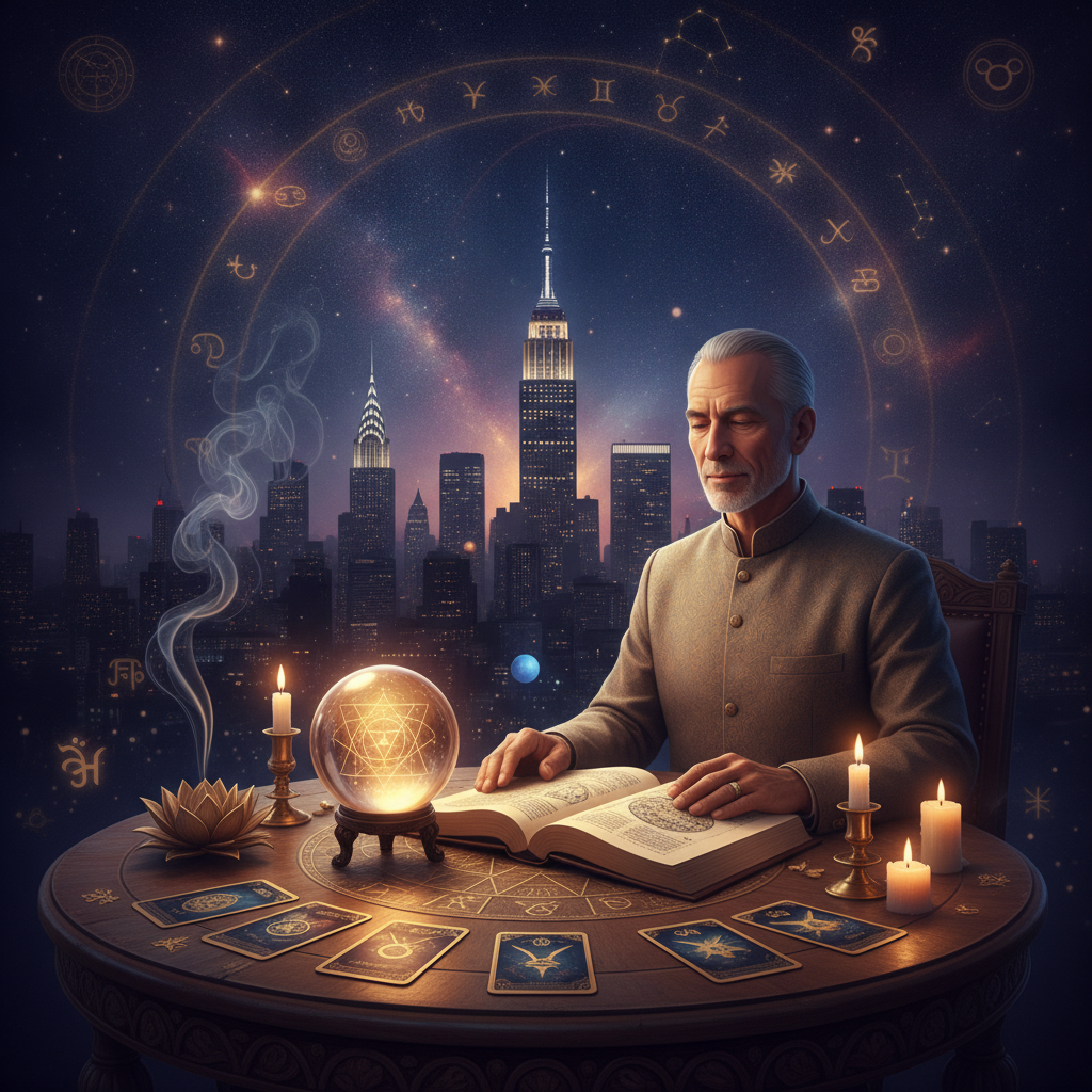 Mystical celestial energy aura cleansing spiritual healing in New York