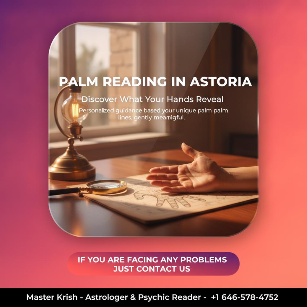 Palm reading session showing lines of hand for astoria ny insight