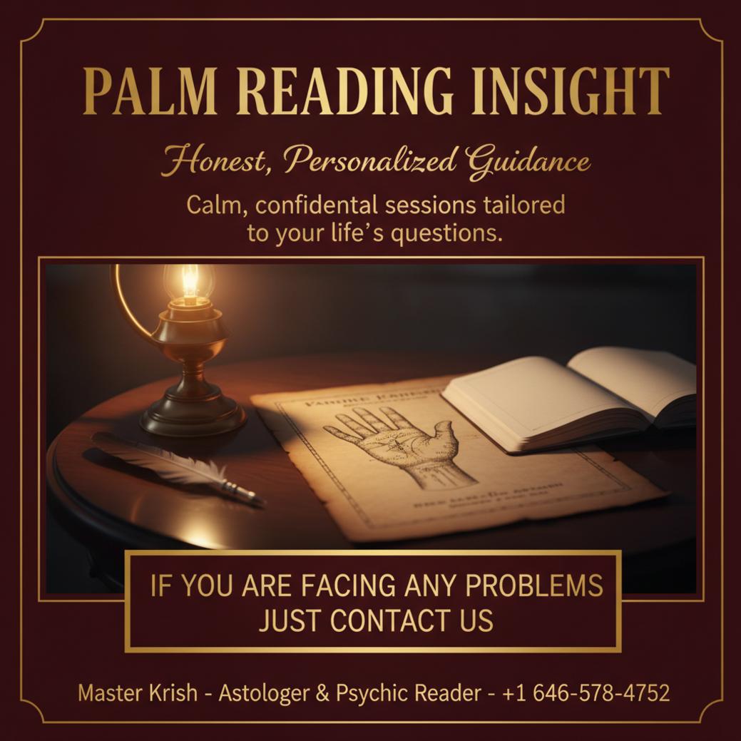 How Palm Reading Works — A Queens, NY Astrologer Explains Close-up of palm reading setup with chart in Queens, NY