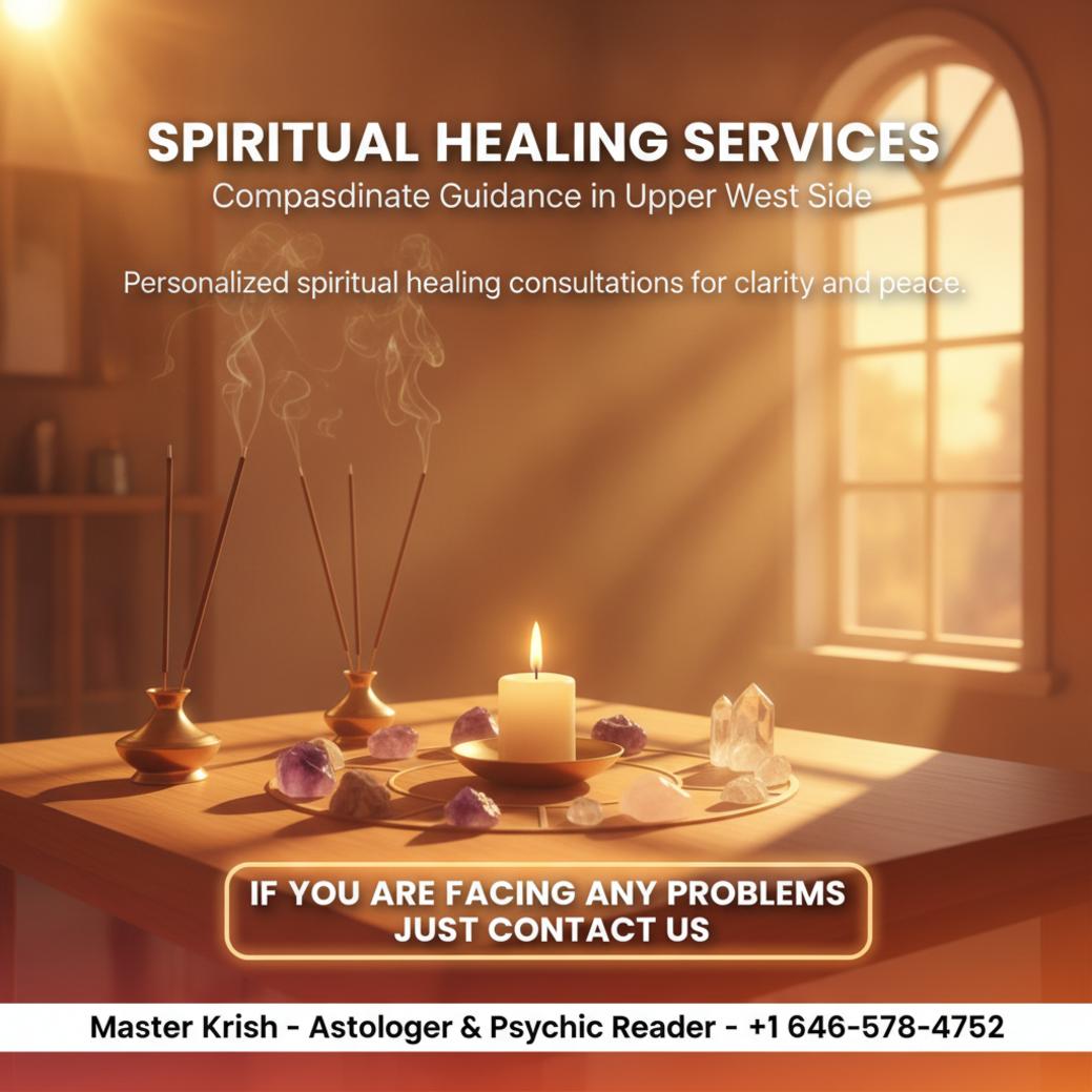 How a Spiritual Healer Can Help You in Upper West Side, NY Spiritual healer’s altar with candles incense in Upper West Side room