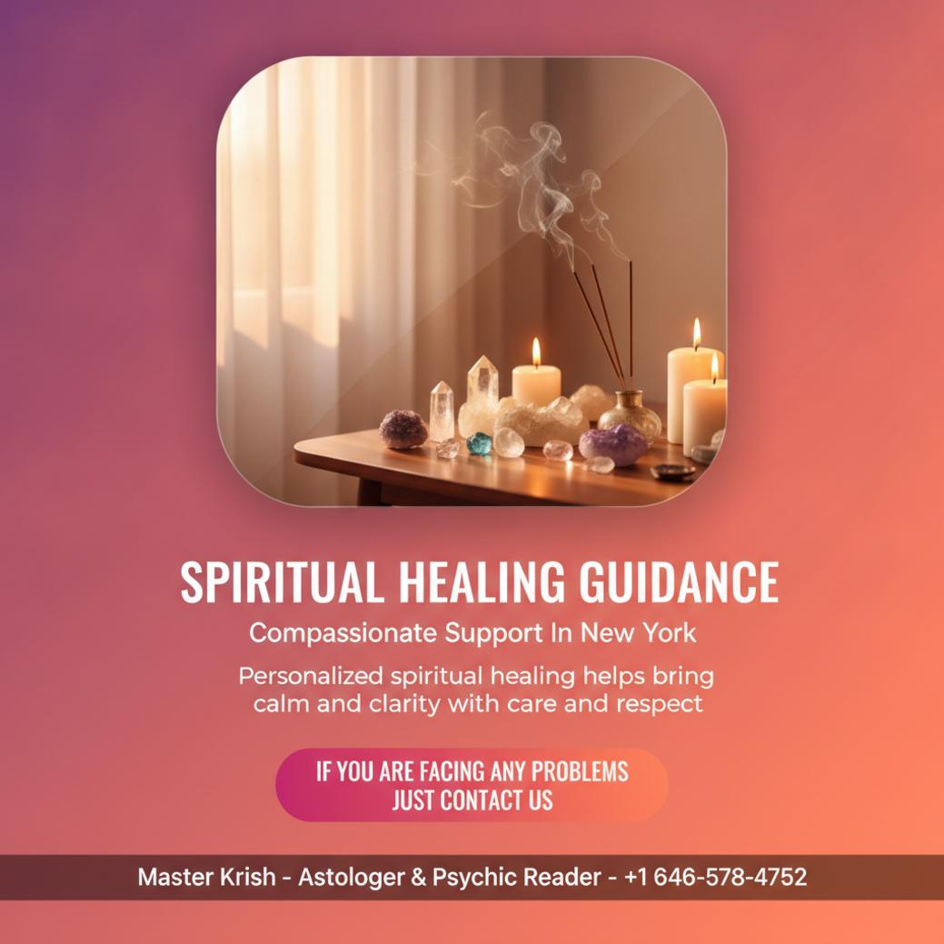 How Spiritual Healing in New York Can Bring You Clarity Spiritual healing session setup with crystals and candles in New York room