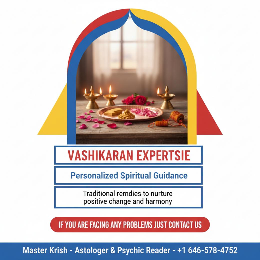 How a Vashikaran Specialist Can Help in Astoria, NY vashikaran specialist altar with traditional Vedic items in Astoria NY