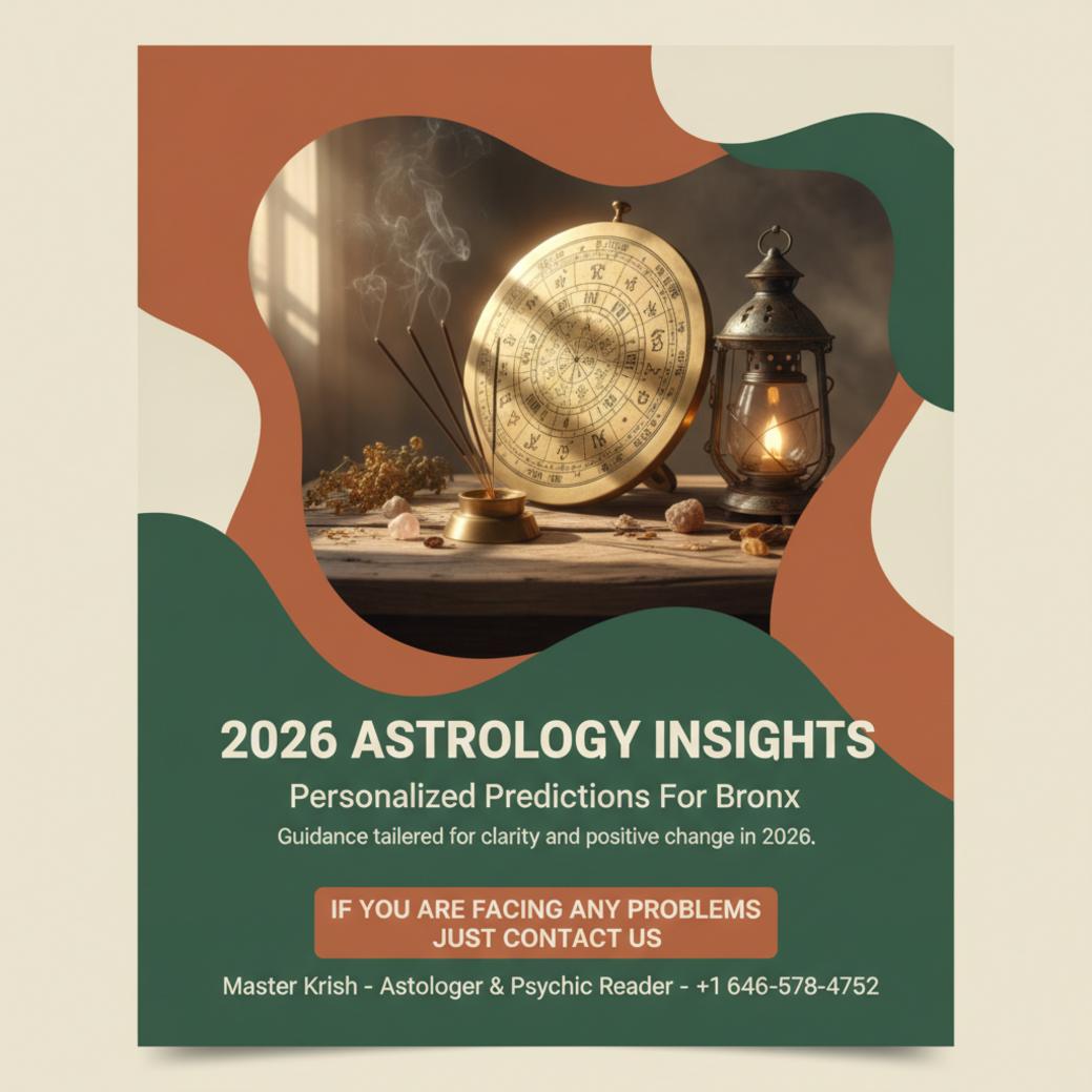 2026 vedic astrology predictions chart on table Bronx, NY