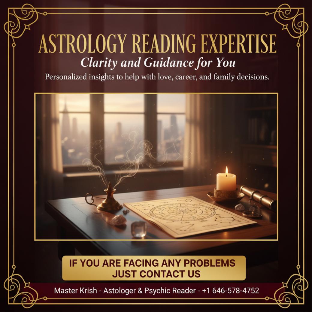 How Astrology Reading in New York Can Guide Your Next Steps Personalized astrology reading session setup in New York with charts and calm light