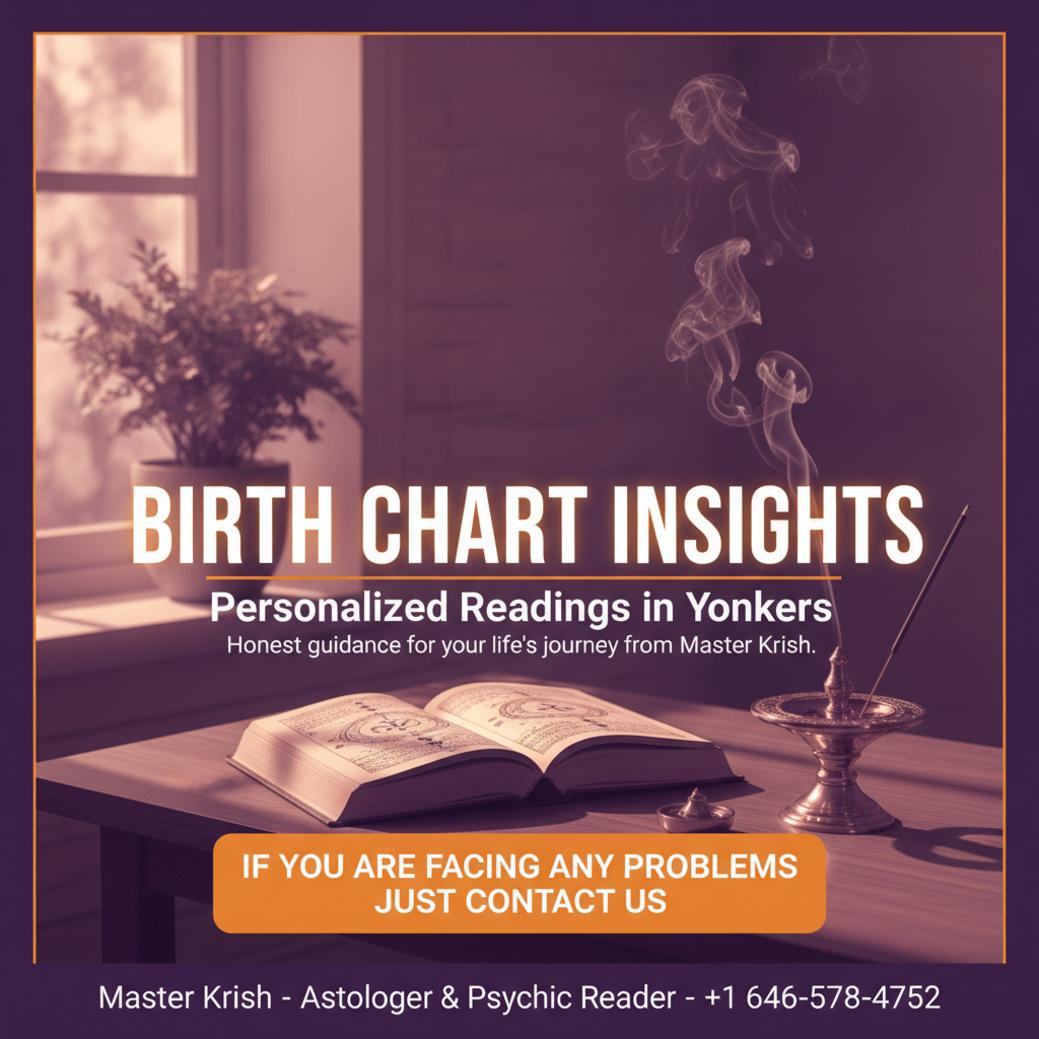A calm setup for a birth chart reading in Yonkers with astrology tools