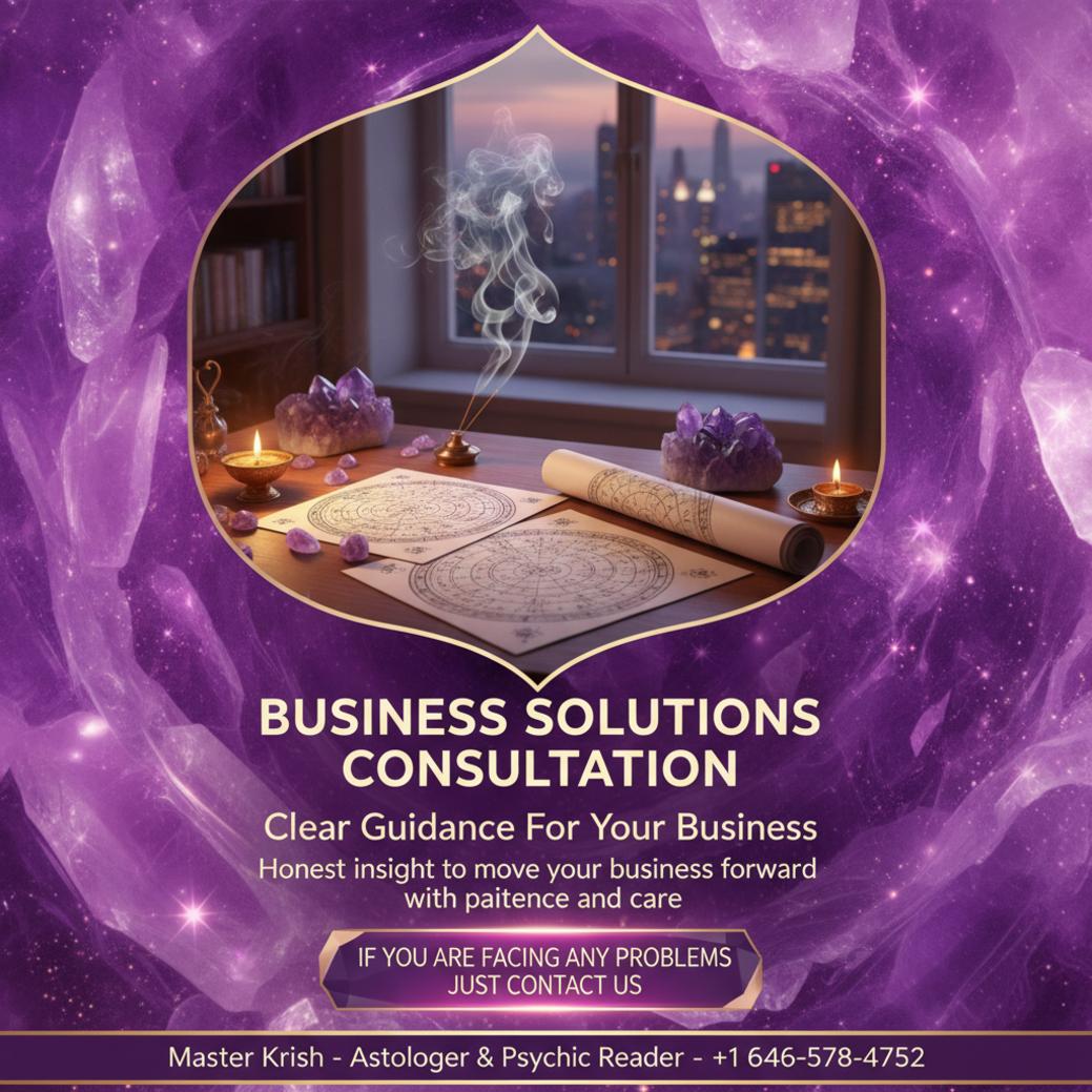 How Business Problem Solution Can Help You in New York, NY business problem solution consultation with Vedic astrology in New York office