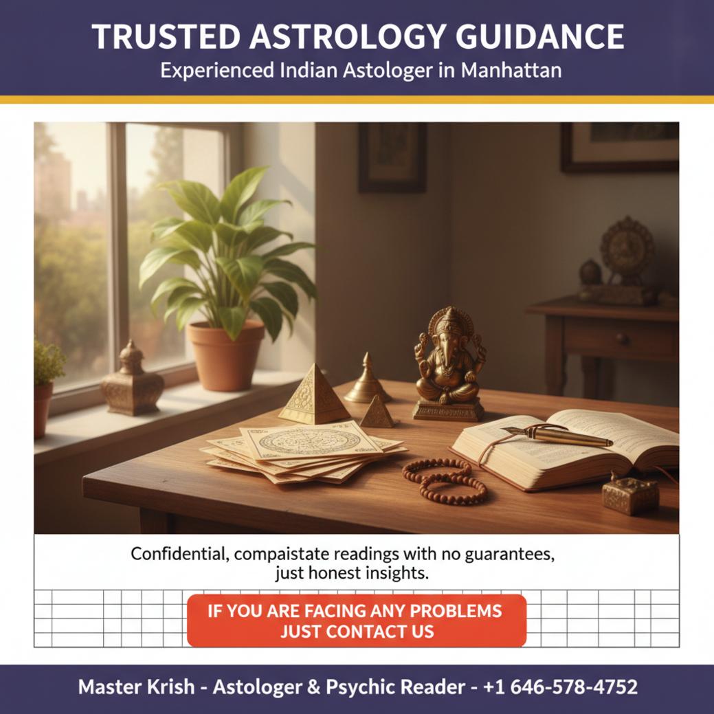 Finding an Indian Astrologer in Manhattan, NY You Can Trust Indian astrologer tools for vedic astrology in Manhattan NYC
