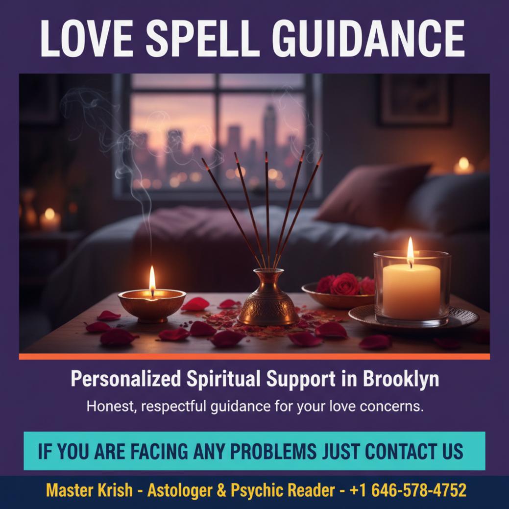 How Love Spell Guidance Can Help You in Brooklyn, NY Love spell guidance altar with traditional items in Brooklyn setting