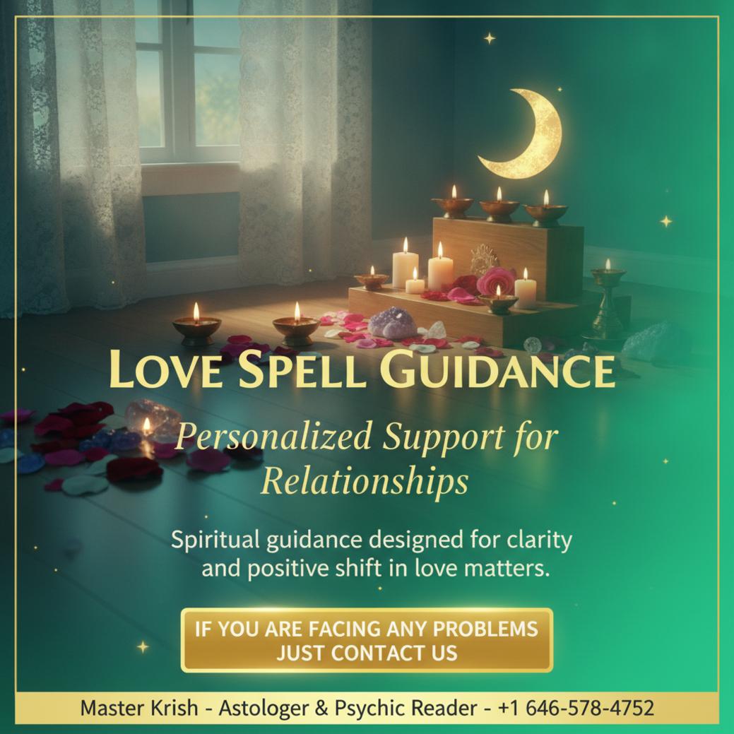 Love spell guidance altar with candles and rose petals New Rochelle