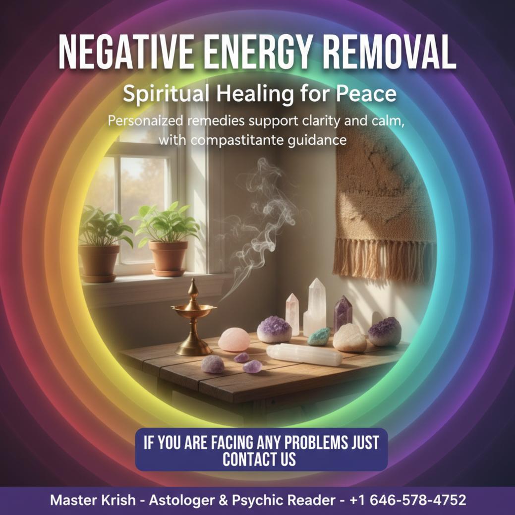 How Negative Energy Removal Can Help You in Bronx, NY negative energy removal spiritual healing room Bronx NY