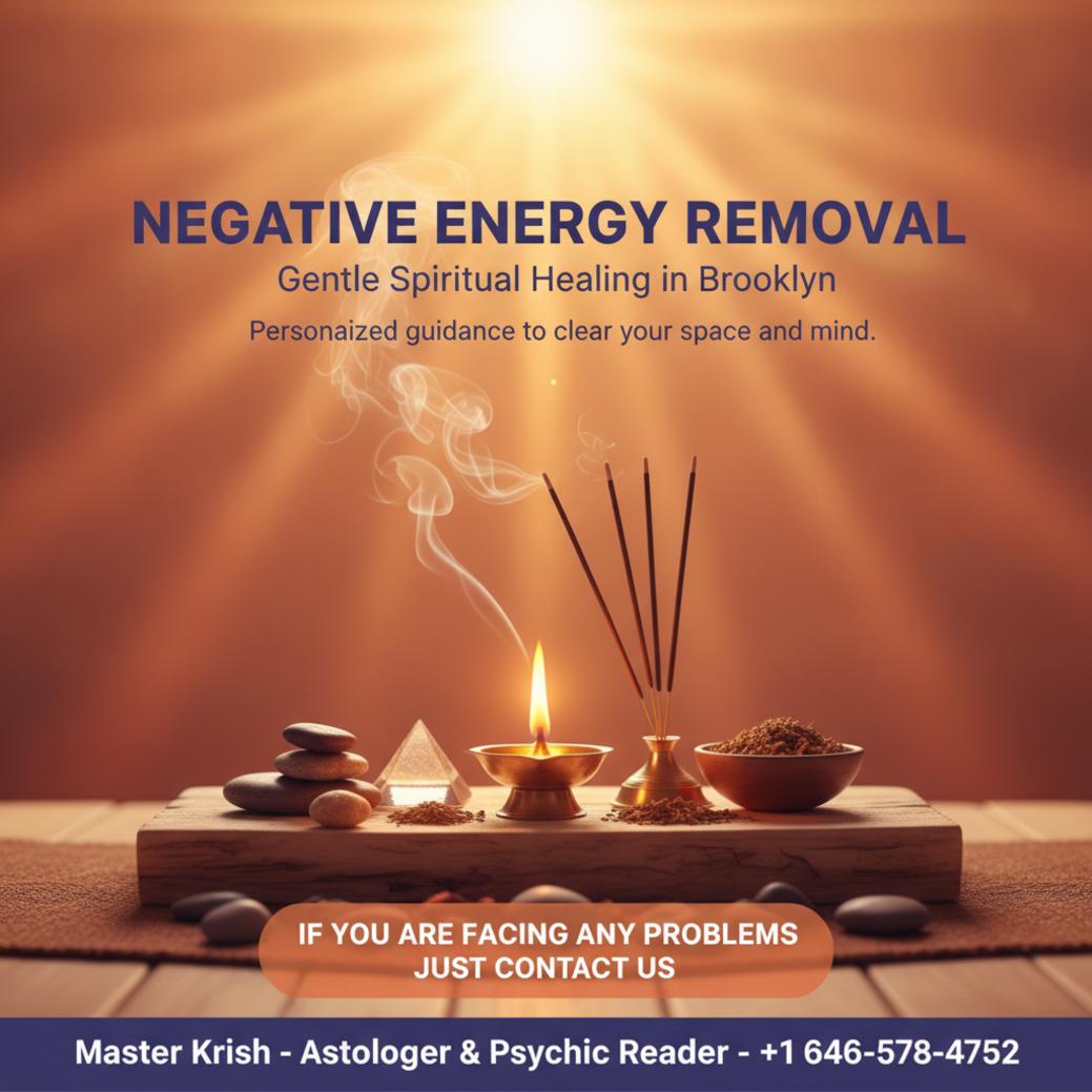 peaceful altar for negative energy removal in Brooklyn, NY