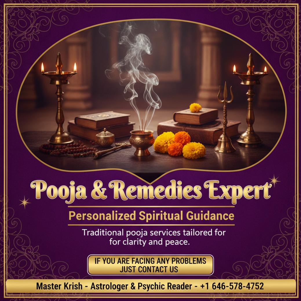 How a Pandit for Pooja and Remedies in Astoria Can Help You Traditional pooja altar with lamps and flowers for Astoria NY guidance