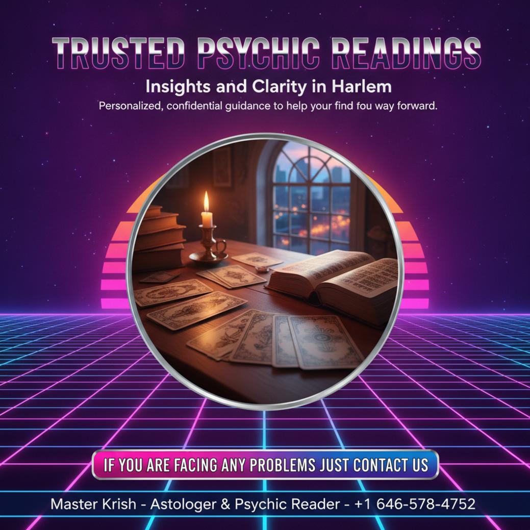 How a Psychic in Harlem Can Clarify Your Life Path Calm table with tarot cards and candles for psychic reading in Harlem, NY
