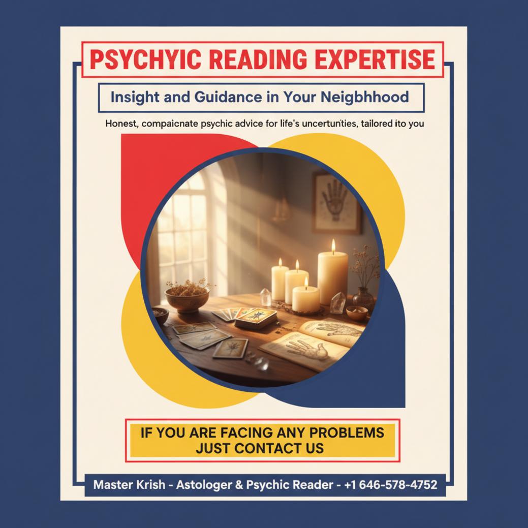 How Psychic Reading in Upper East Side Can Bring Clarity Psychic reading tools laid out on table Upper East Side NYC