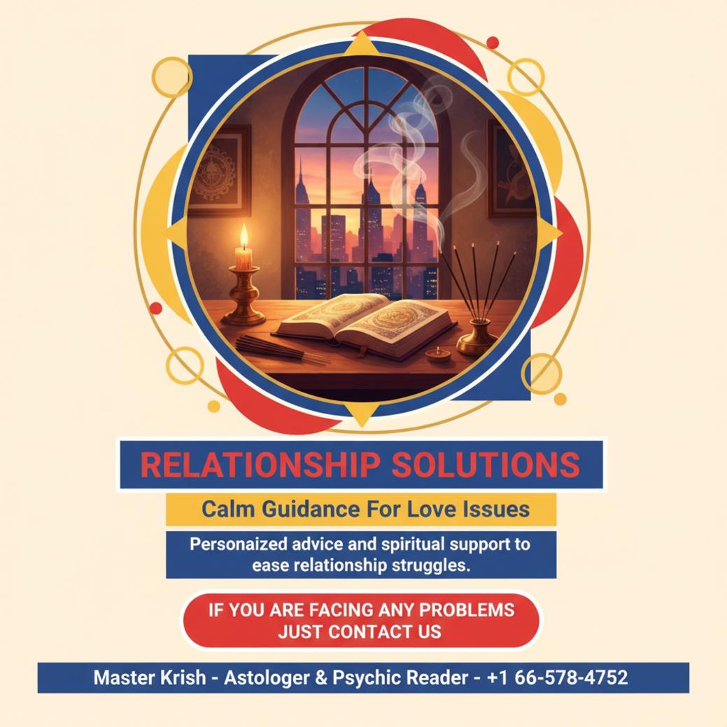 How Relationship Problem Solution in Manhattan Can Bring Clarity Relationship problem solution materials on desk with Manhattan view