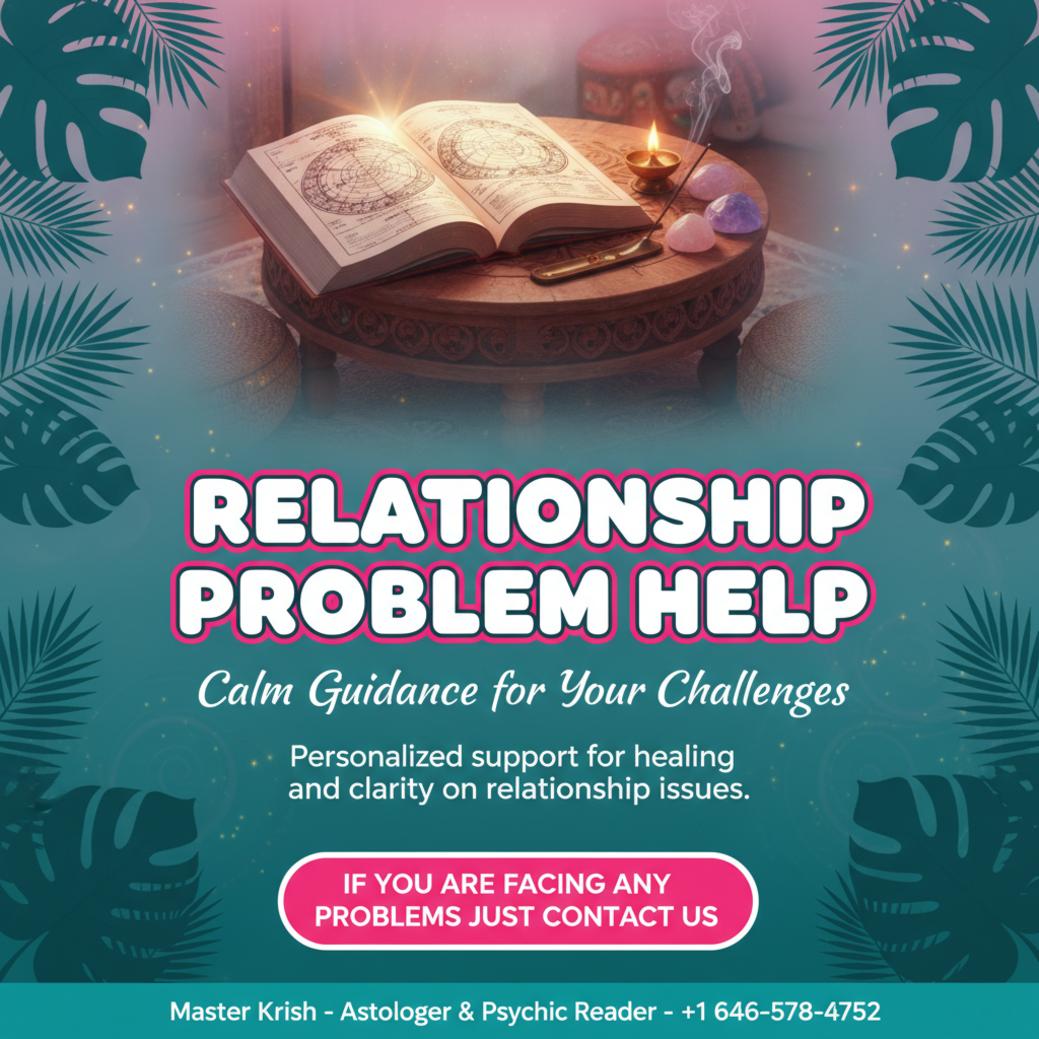Relationship problem solution setup with Vedic astrology charts in White Plains, NY