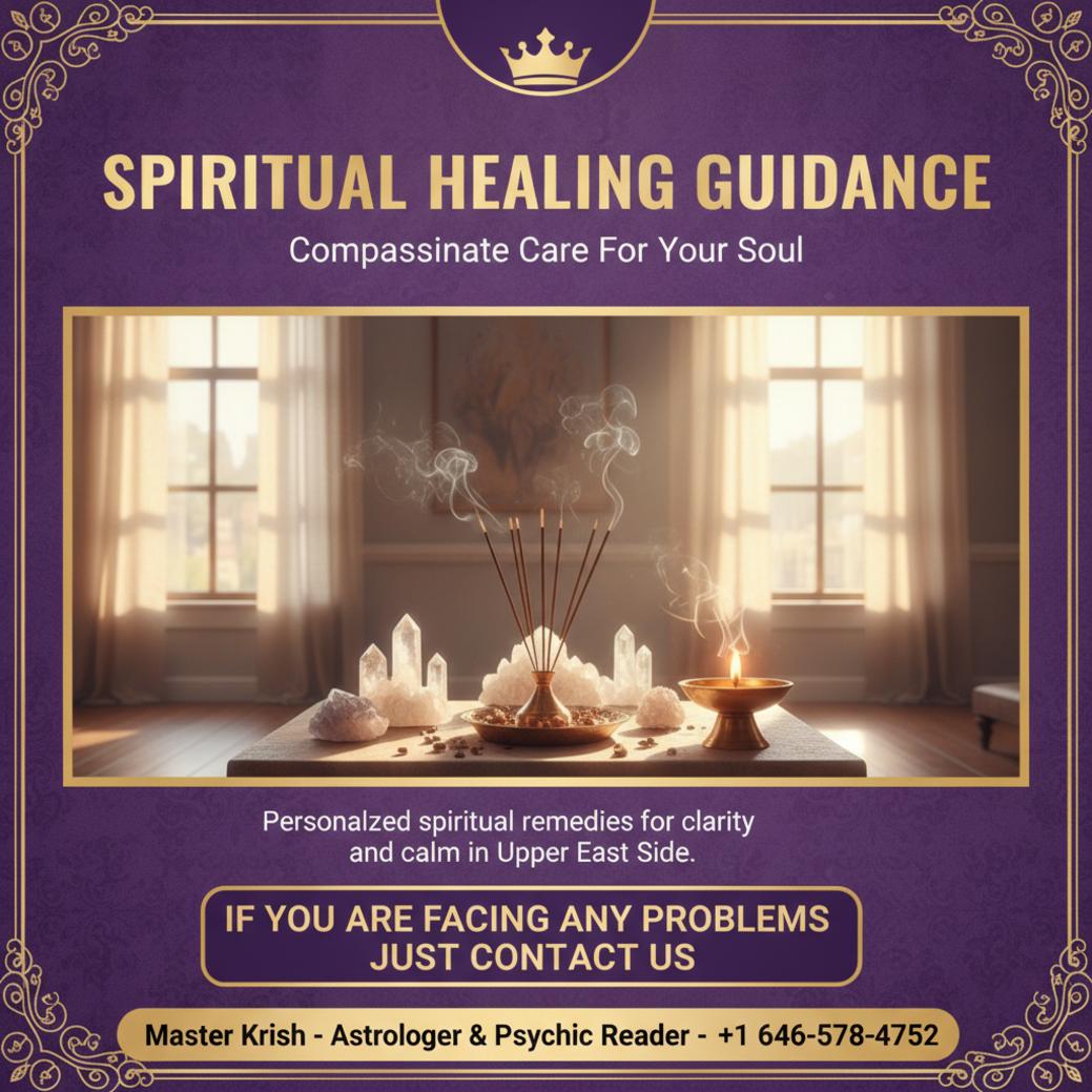 How a Spiritual Healer in Upper East Side Can Bring You Calm spiritual healer session setup with crystals and lamp in Upper East Side