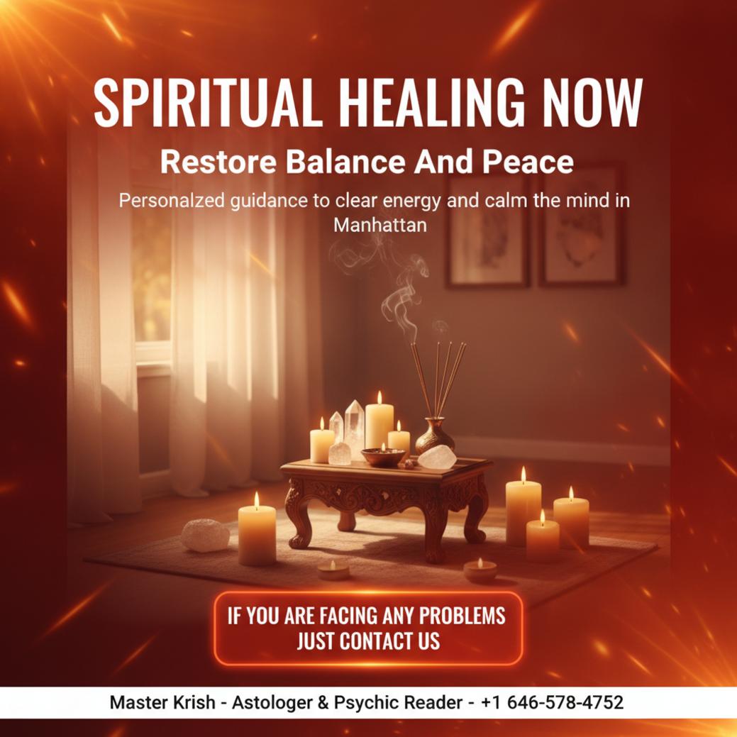 How Spiritual Healing in Manhattan Can Bring You Calm Softly lit room for spiritual healing and energy clearing in Manhattan