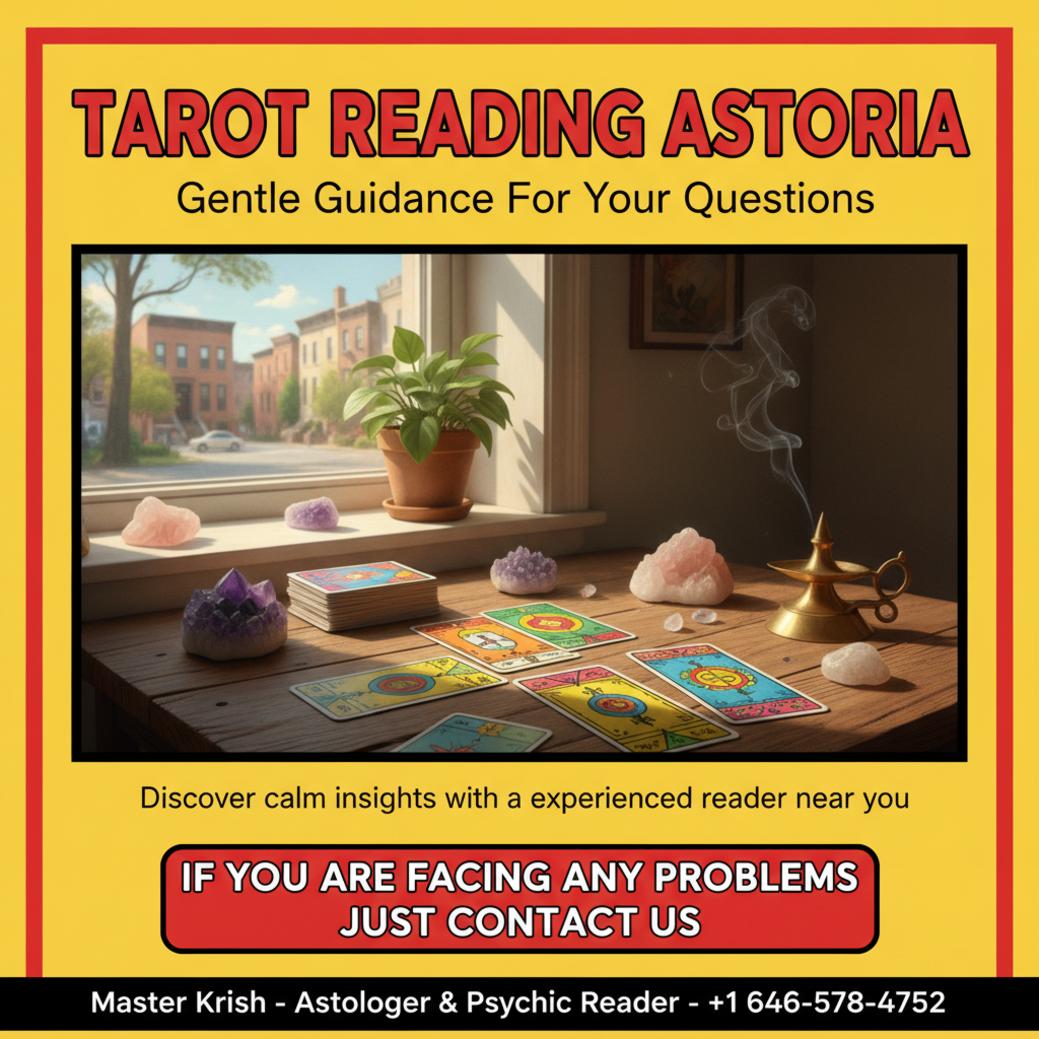 How Tarot Reading Helps You Find Clarity in Astoria, NY Wooden table with tarot reading setup in Astoria, NY sunlight