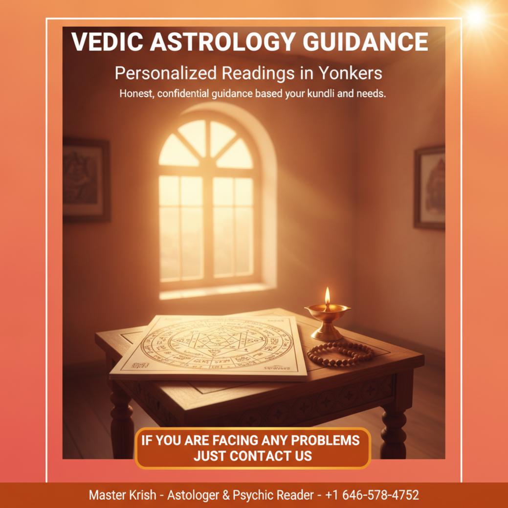 vedic astrologer birth chart consultation in yonkers office calm lighting