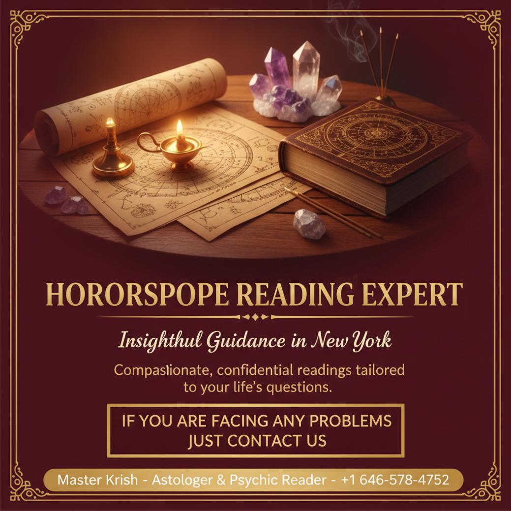 How Horoscope Reading in New York Can Provide Clarity Horoscope reading setup with charts and lamp in New York office