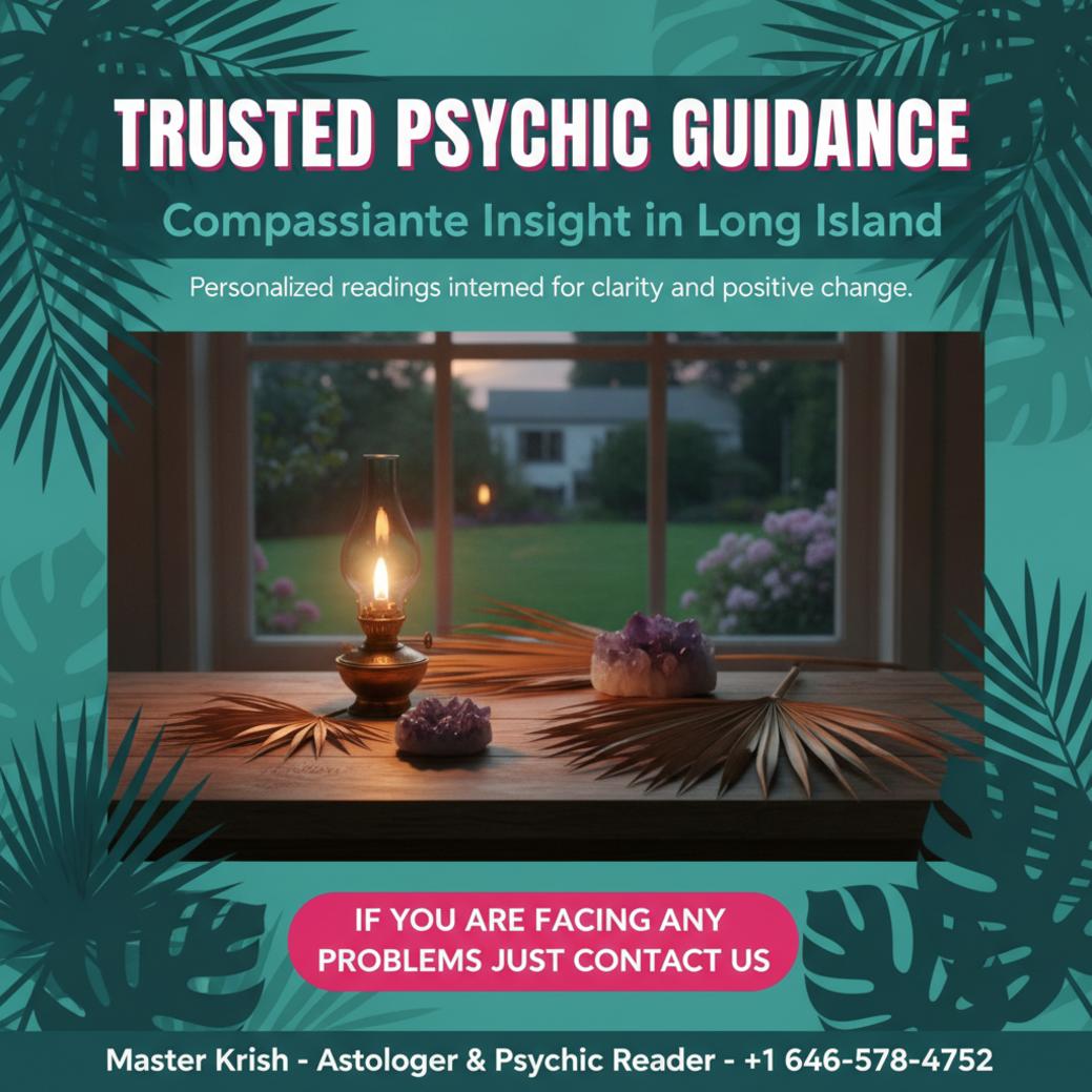 How a Psychic in Long Island Can Guide Your Next Step psychic reading tools on table in Long Island, NY setting